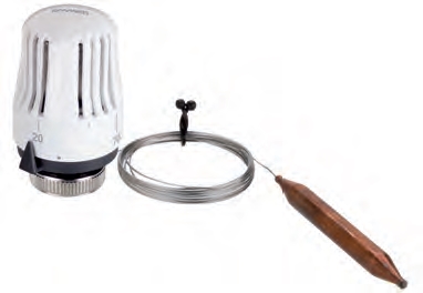 THERMOSTATIC HEAD WITH REMOTE PROBE