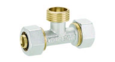 "T" WITH MALE BRANCH