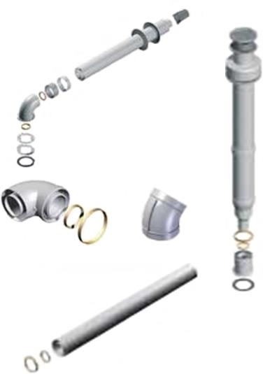 TRADITIONAL FLUE KITS FOR RS24 AND RS24B