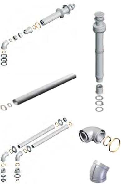 TRADITIONAL FLUE KITS FOR RS32 AND RS32B